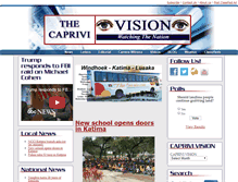 Tablet Screenshot of caprivivision.com